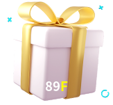 Receba seus bônus de boas-vindas no 89F